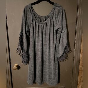 GUC tunic shirt size 2XL-3XL heather charcoal gray